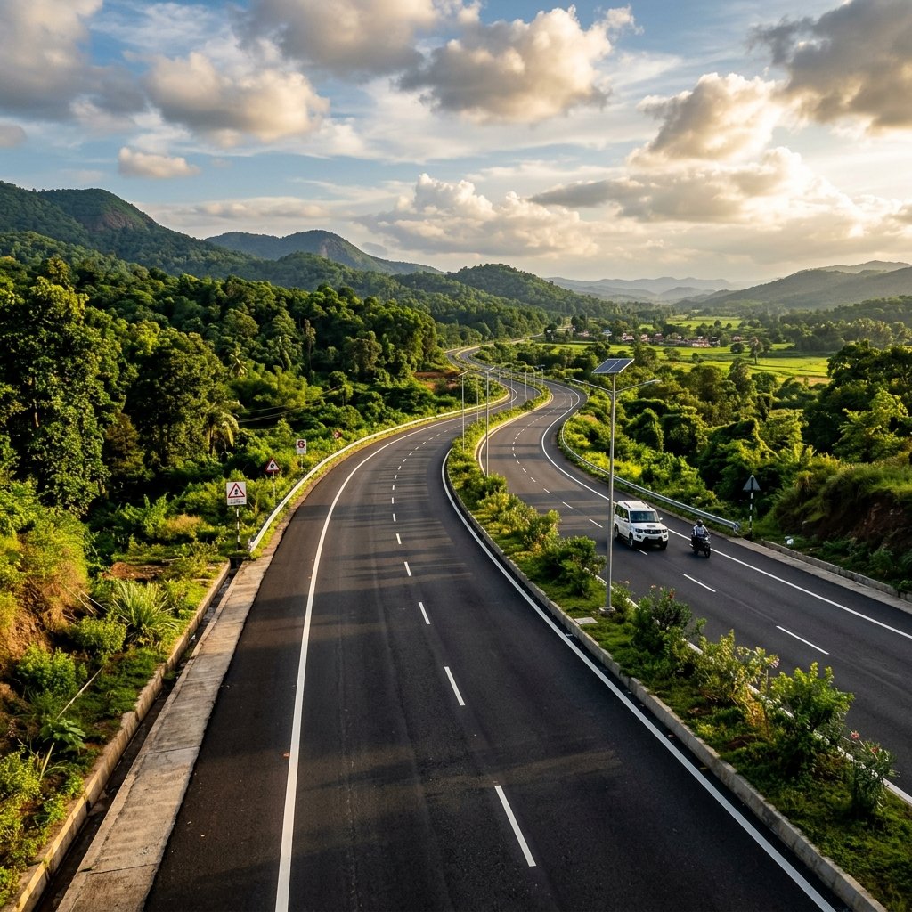 Bio-Bitumen Road Paving Infrastructure
